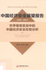 中国经济安全展望报告 2018-2019 世界格局变动中的中国经济安全形势分析