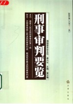 刑事审判要览 2005年第一集 总第11集