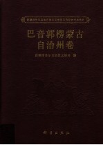 新疆维吾尔自治区第三次全国文物普查成果集成 巴音郭楞蒙古自治州卷