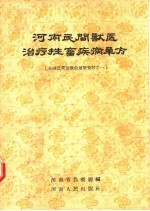 全国农业展览会展览资料 河南民间兽医治疗牲畜疾病单方