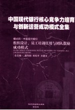 中国现代银行核心竞争力培育与创新运营成功模式全集 模式四 中国现代银行 组织设计、员工培训任用与团队激励成功模式 第2册