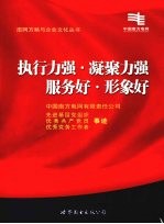 执行力强· 凝聚力强 服务好· 形象好 中国南方电网有限责任公司先进基层党组织、优秀共产党员、优秀党务工作者事迹