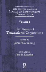 united nations library on transnational corporations volumen 1 The Theory of transnational corporati