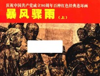 庆祝中国共产党成立90周年百种红色经典连环画 暴风骤雨 上