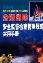 公安消防安全监督检查管理规范实用手册  上