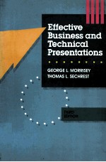 Effective business and technical presentations third edition