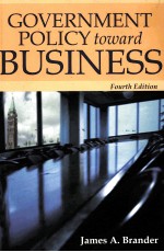 Government policy toward business fourth edition