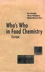 WHO'S WHO IN FOOD CHEMISTRY EUROPE