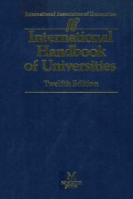 INTERNATIONAL HANDBOOK OF UNIVERSITIES TWELFTH EDITION