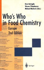 WHO'S WHO IN FOOD CHEMISTRY EUROPE 2ND EDITION