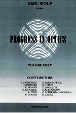 Progress in optics Vol. XXXV