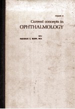 CURRENT CONCEPTS IN OPHTHALMOLOGY VOLUME 4