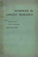 ADVANCES IN CANCER RESEARCH VOLUME 29-1979