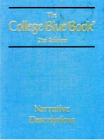 THE COLLEGE BLUE BOOK 21ST EDITION 1