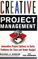 Creative project management innovative project options to solve problems on time and under budget