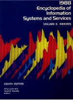 1988 ENCYCLOPEDIA OF INFORMATION SYSTEMS AND SERVICES VOLUME 3:INDEXES EIGHTH EDITION