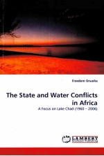 THE STATE AND WATER CONFLICTS IN AFRICA