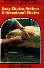 TECHNIQUES OF UPHOLSTERY EASY CHAIRS