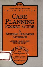 CARE PLANNING POCKET GUIDE THIRD EDITION A NURSING DIAGNOSIS APPROACH