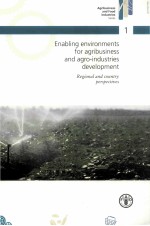 ENABLING ENCIRONMENTS FOR AGRIBUSINESS AND AGRO-INDUSTRIES DEVELOPMENT REGIONAL AND COUNTRY PERSPECT