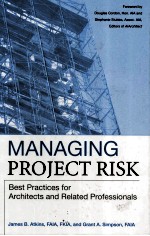 Managing project risk best practices for architects and related professionals