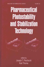 PHARMACEUTICAL PHOTOSTABILITY AND STABILIZATION TECHNOLOGY