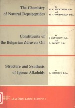 THE CHEMISTRY OF NATURAL DEPSIPEPTIDES CONSTITUENTS OF THE BULGARIAN ZDRAVETS OIL STRUCTURE AND SY