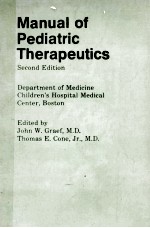 MANUAL OF PEDIATRIC THERAPEUTICS SECOND EDITION