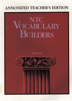 NTC VOCABULARY BUILDERS  RED BOOK