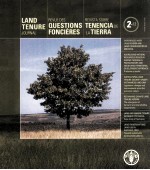 LAND TENURE JOURNAL REVUE DES QUESTIONS FONCIERES REVISTA SOBRE TENENCIA DE LA TIERRA