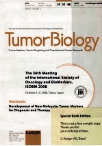 TUMORBIOLOGY TUMOR MARKERS