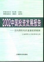 2002中国投资发展报告 迈向国际化的直接投资框架