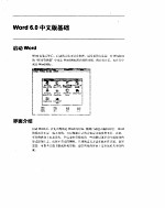 Word 6.0 中文版范例集