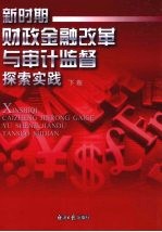 新时期财政金融改革与审计监督探索实践 下