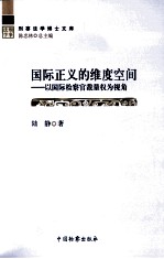 国际正义的维度空间  以国际检察官裁量权为视角