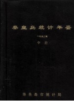 秦皇岛统计年鉴 1992 中