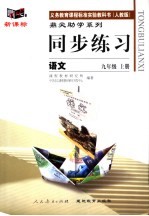 义务教育课程标准实验教科书 人教版 同步练习 语文 九年级 上