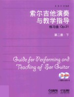 索尔吉他演奏与教学指导  练习曲艺Op.31  第2册  下