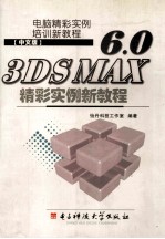 电脑精彩实例培训新教程  中文版  3DSMAX 6.0  精彩实例新教程