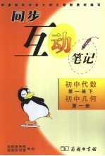 同步互动笔记.初中代数 第1册 下