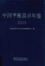 中国平板显示年鉴 2013