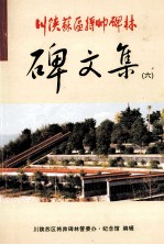 川陕苏区将帅碑林碑文集 6