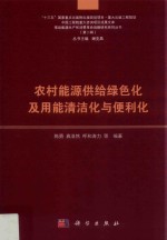 农村能源供给绿色化及用能清洁化与便利化