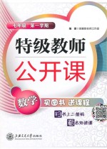 特级教师公开课 数学 七年级第1学期