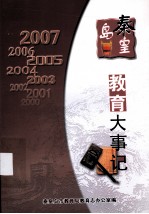 秦皇岛教育大事记 2000-2007