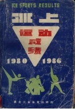 冰上运动成绩 1980-1986