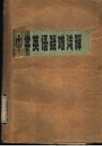 中学英语疑难浅释 高中第1册