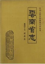 云南省志 卷47 政府志