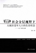 社会分层视野下大城市老年人口的生存状态 以广州市为例