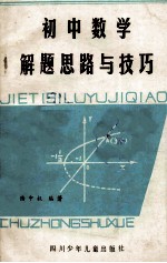 初中数学解题思路与技巧